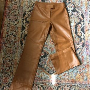 Vintage Brown leather pants